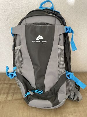 Ozark Trail Lightweight Gray  14 liter Hydrating Hiking Backpack - Pre Owned