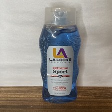 LA Looks Hair Gel Mega Extreme Sport  Level 10 Hold, 20 oz