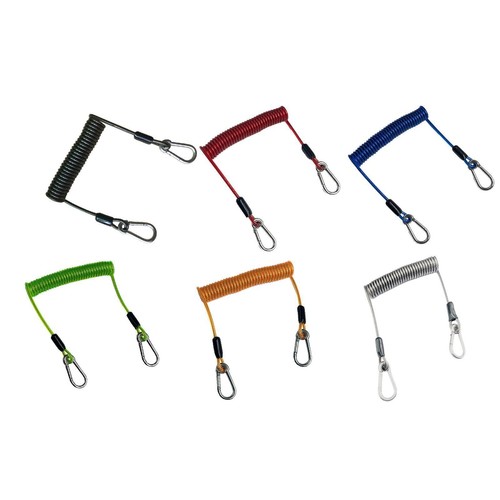 Fishing Lanyard Retractable Coiled Lanyard Spring Lanyard Durable ...