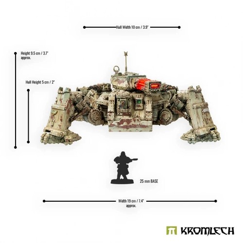 TANQUE PARA CAMINAR DE BATALLA KROMLECH VICTORIS - Imagen 6 de 16