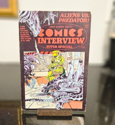 COMICS INTERVIEW SUPER SPECIAL ALIENS VS PREDATOR DAVID ANTHONY KRAFT ...