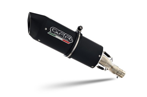 GPR complete exhaust racing matte black Furore Yamaha Tmax 560 2022-2024 - Picture 2 of 3