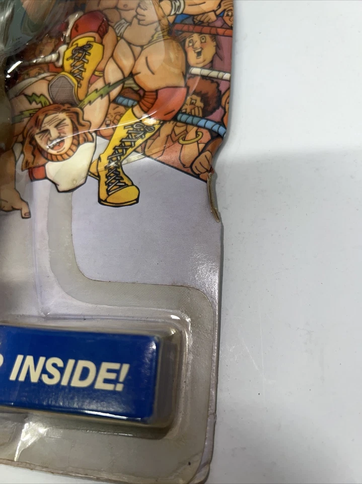 WWF LJN Superestrellas de Lucha Libre Corporal Kirchner Figura de Lucha 1985 Sin usar, en caja ¡Raro! Foto 4 de 4