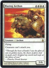 Blazing Archon Ravnica: City of Guilds Rare – MTG Magic the Gathering Card