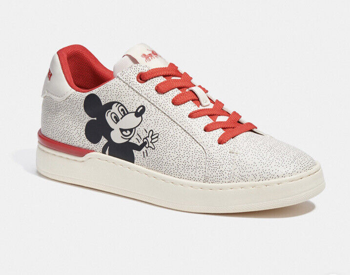 Coach DISNEY X Mickey Mouse KEITH HARING Clip LOW Top Coach DISNEY X Mickey Mouse KEITH HARING Clip LOW Top