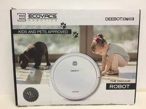 Ecovacs DEEBOT N79W Robotic Vacuum Cleaner Kids And Pets Approved- White