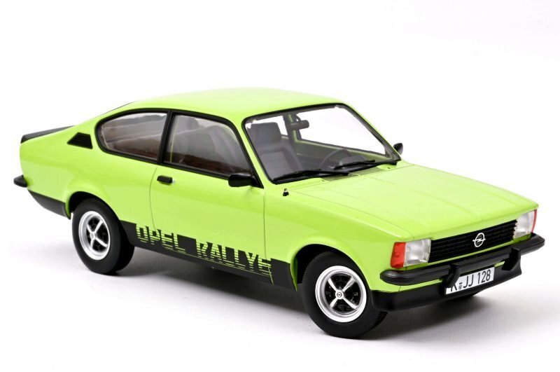 OPEL Kadett C Coupe 2.0 E - Rallye - 1977 - green - Norev 1:18