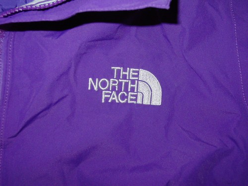Womens North Face AUKN Purple/White Full Zip Jacket with Liner & Hood! Size XL - Picture 4 of 15