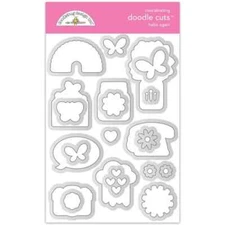 Doodlebug Design Metal Cutting Die - HELLO AGAIN