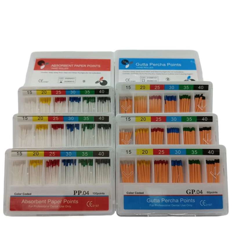 Dental Absorbent Paper Points Gutta Percha Points Endodontic 15-40# EODO Root - Image 3 of 4