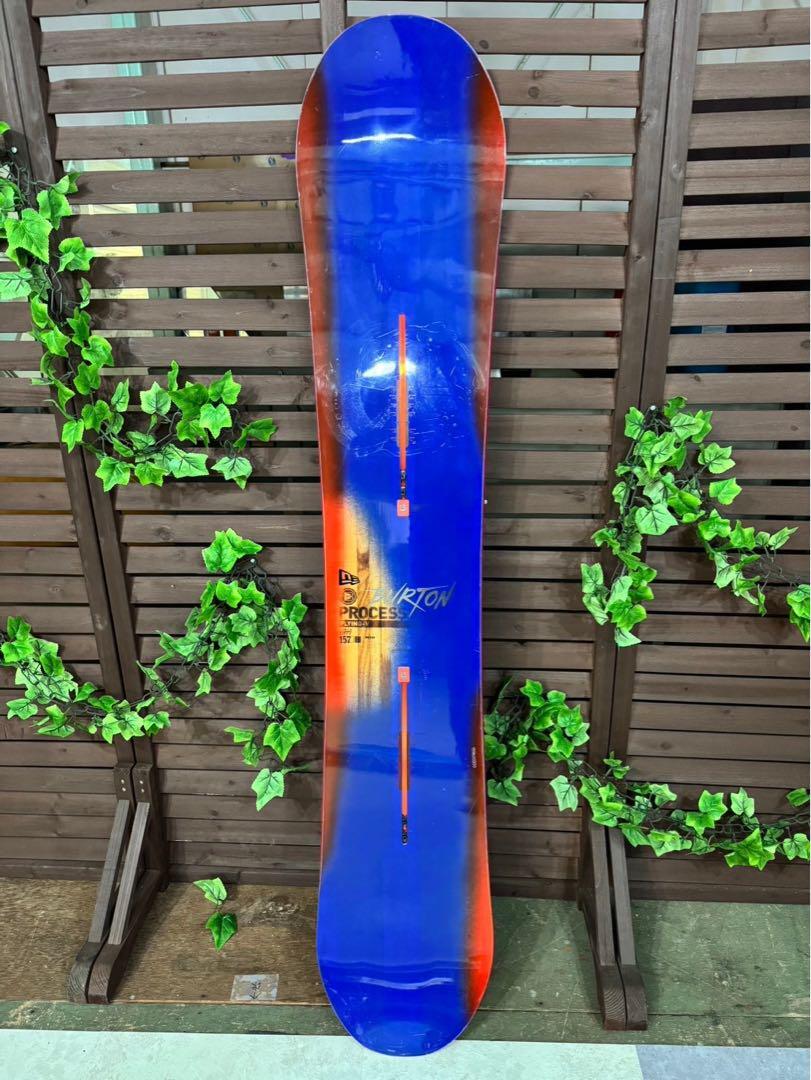 Burton process flyingV 157cm スノーボード
