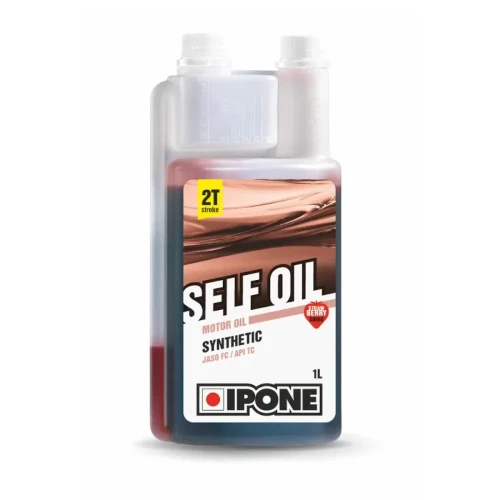 Olio IPONE SELF OIL alla FRAGOLA, 1 litro - Sintetico al 100%, barattolo con mis