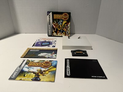 Golden Sun: The Lost Age (Nintendo GBA) CIB, Map, Authentic, OEM, *SUPER CLEAN*