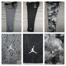 Boys Youth Nike Jordan Flight DriFit Training Compression Tights 3/4 Basketball