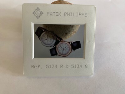Diapositiva PATEK PHILIPPE - Ref. 5134 R y Ref. 5134 G - 5 x 5 cm