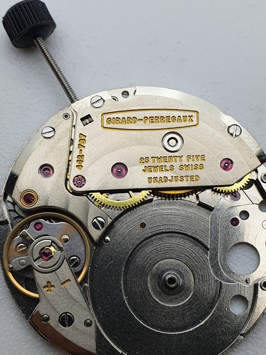 Girard Perregaux 442-787 Micro Rotor Movement Works Parts