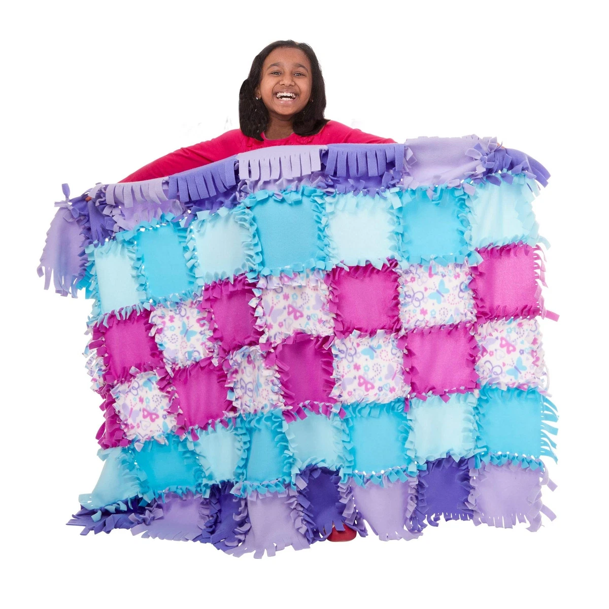 Melissa and doug butterfly fleece quilt outlet