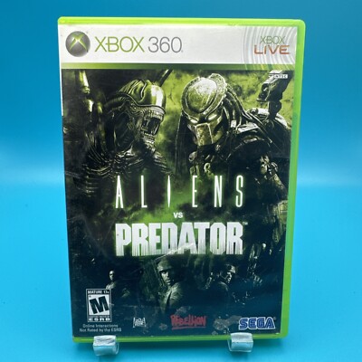 Microsoft Xbox 360 Aliens Vs Predator Video Game Complete With Manual CIB