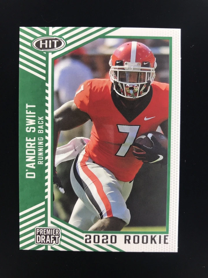 D’Andre Swift Rookie 2020 Sage Hit Premier Draft Next Level x4 #98 Lions UGA RC - Image 2 of 4