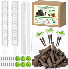 201 PCS Grow Pod Kits with 50 Grow Sponges, 50 Grow Baskets, 50 Grow Domes, 50 P 0.11 per gallon