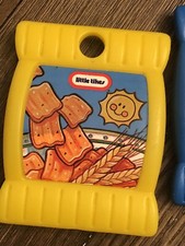 Little Tikes Fun with Food Yellow Sun Grain Chip Bag Vintage