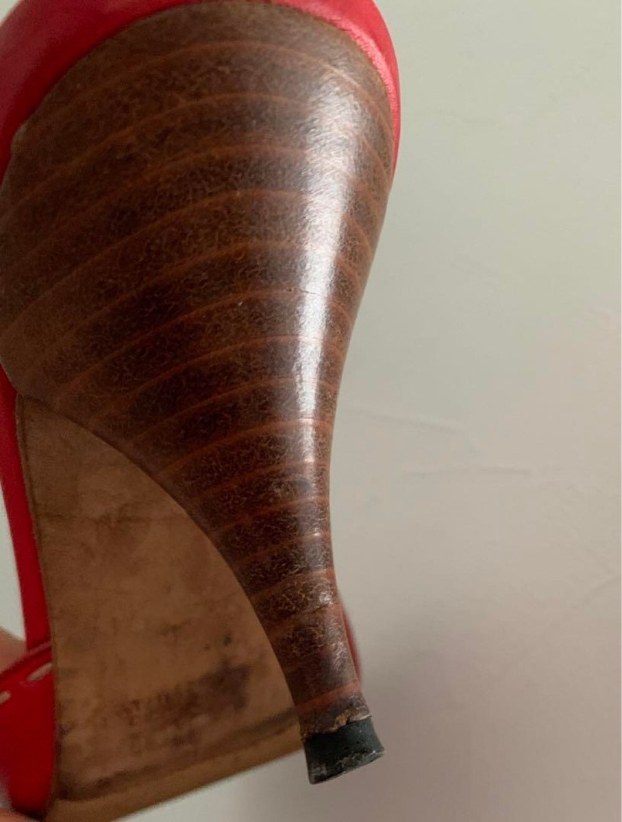 FENDI Pumps Heel EU36/US6 Red Leather | eBay FENDI Pumps Heel EU36/US6 Red Leather | eBay