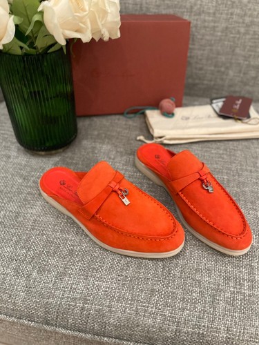 Italian Style Womens Real Suede Leather Slipper Mules Flats British Shoes Ladies - Picture 30 of 40