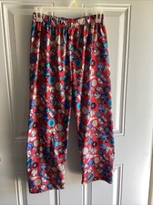 Boys Children  s Place Sports Sleeping Red Pajama Pants SZ L 10/12  W24X23 EUC
