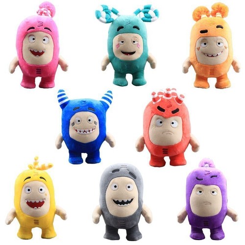 Oddbods 20 cm Plüschtier Kuscheltier Newt Bubbles Pogo Zee Jeff Fuse Slick Plü🎁 - Picture 3 of 20