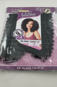 braid sensationnel lulutress darkest twist 2x crochet deep brown hair