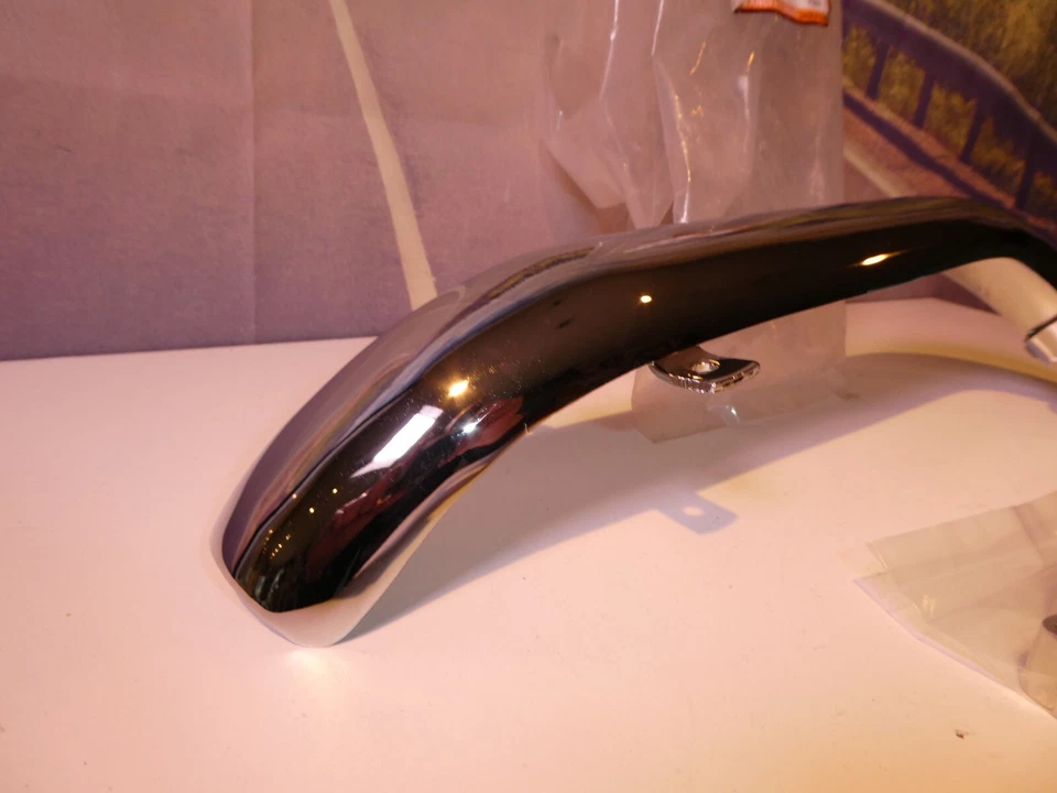 Harley теплозащитный экран кроссовер левый FL 1958-1969 Electra Glide V-Twin 30-0083 Q9 - Изображение 2 из 4