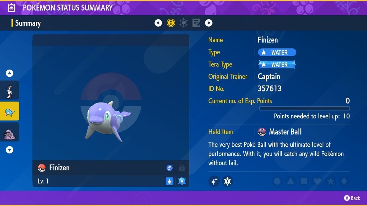 Pokemon Scarlet & Violet - 6IV Ultra Shiny Dratini Fast Trade With FREE Masterball - Nintendo Switch