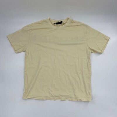 Essentials Fear of God Over-sized Shirt Men s Large Sand/Tan short sleeve