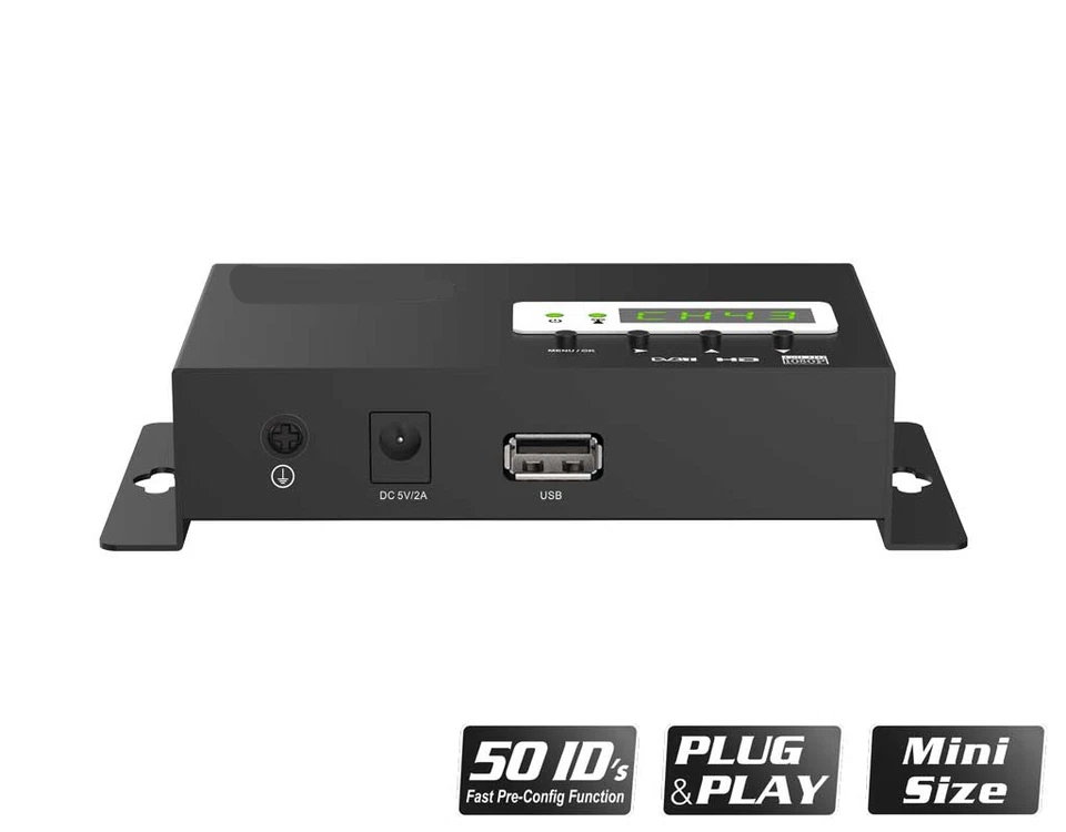 MODULATORE RF DIGITALE FULL HD HDMI DVB-T T2 NUOVO MODELLO MINI TELECAMERE SKY - Immagine 4 di 4