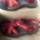 Keen Venice H2 Red Leather Hiking Sandals Womens 8. 5 Waterproof Trail Shoes — photo 3