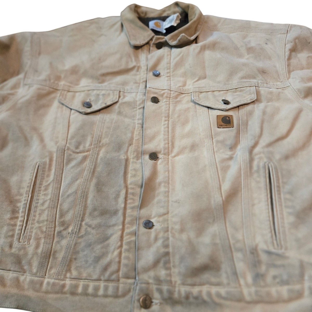 ク*ロ様 ‼️Vintage カーハート トラッカージャジャケットJ10 WET Vintage 90's Carhartt J10 WET Trucker Jacket - 2XL | eBay
