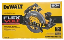 DEWALT FLEXVOLT 60V 7-1/4in  Circular Saw - DCS578B (Tool Only)  New in the Box
