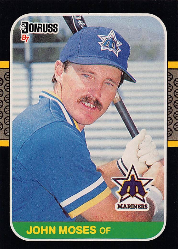 1987 Donruss - John Moses #393