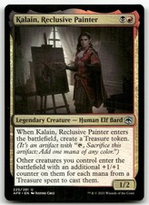 Kalain Reclusive Painter 225 Lp Forgotten Realms Afr Magic Mtg