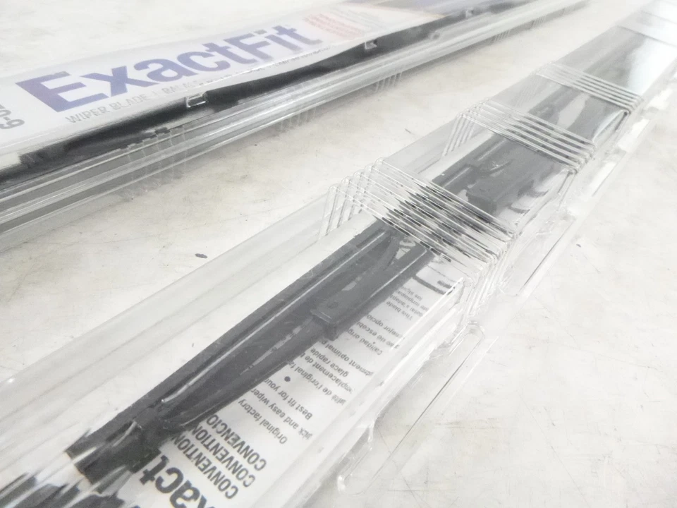 Paquete de 2 escobillas limpiaparabrisas convencionales Napa ExactFit 22" 6-022 para Acura NSX 1991-2005 Foto 4 de 4