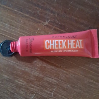Maybelline Cheek Heat** Sheer Gel Blush** #25 Fuchsia Spark* Sealed**NEW*