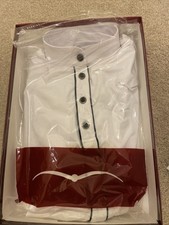 Animo Women&rsquo;s White Short Sleeve Polo Shirt Size S