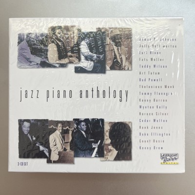 Jazz Piano Anthology 5 CD Set Duke Ellington Fats Waller Count Basie Bill Evans