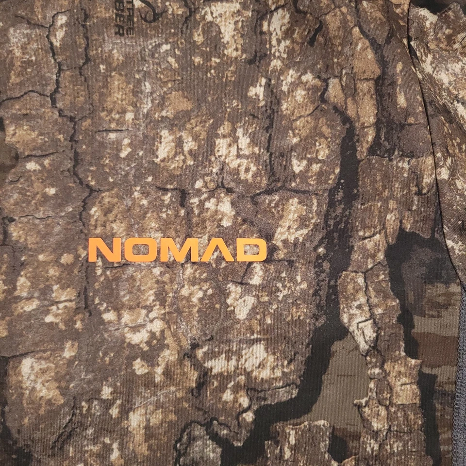 Nomad Camo T-Shirt Mens Large Real Tree Timber Breathable Outdoor - Image 4 of 4