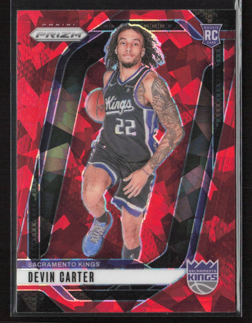 Devin Carter 2024-25 Panini Prizm #231 Prizms Red Ice