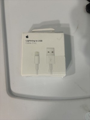 Genuine Apple 3ft. (1m) Lightning to USB Cable - White