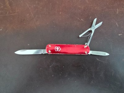 Victorinox Red Alox Money Clip Swiss Army Knife 068i | eBay