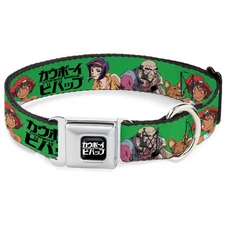 Dog Collar COR-COWBOY BEBOP Title Logo Full Color Black/White COWBOY BEBOP Crew