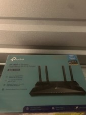 TP-Link Archer WiFi 6 Dual Band Router AX1800 Black