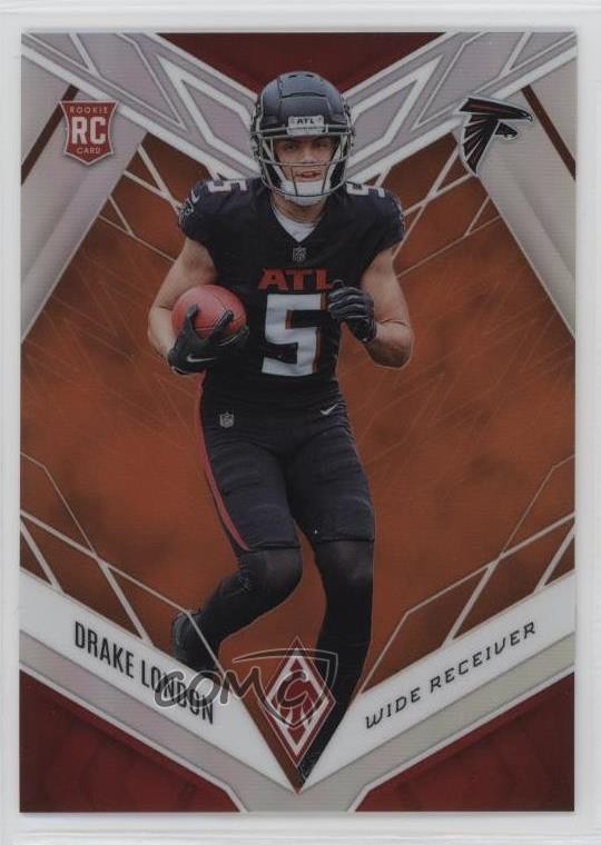 2022 Panini Phoenix Rookies Orange 11/99 Drake London #107 0u8k